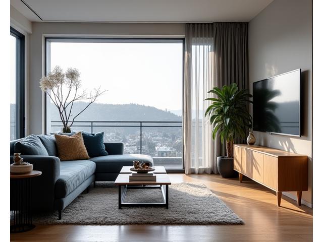 Moderne leilighetsinteriør i Frogner