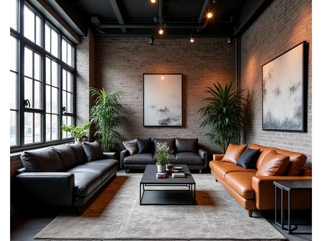 Urbant Loft i Sentrum - Industridesign med varme elementer